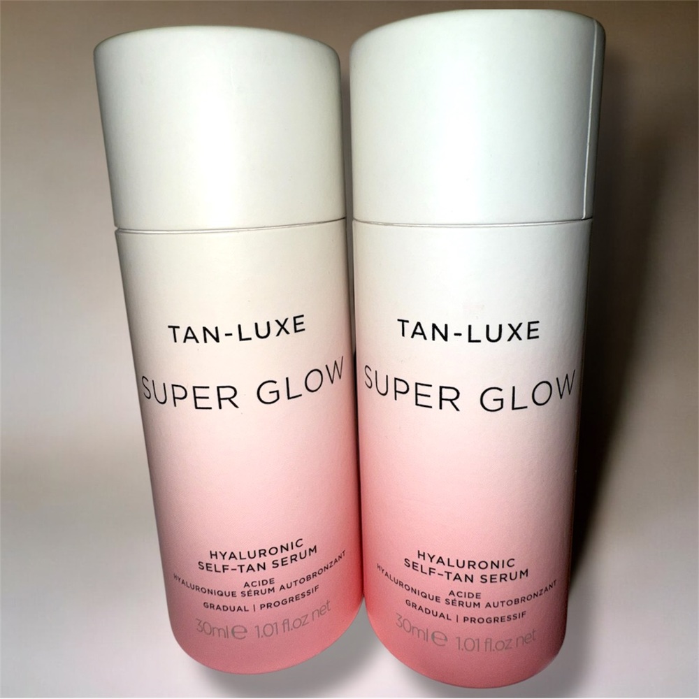 TAN-LUXE SUPER GLOW HYLARONIC SELF-TAN SERUM — 2 FOR 1 — VEGAN — $98 RETAIL